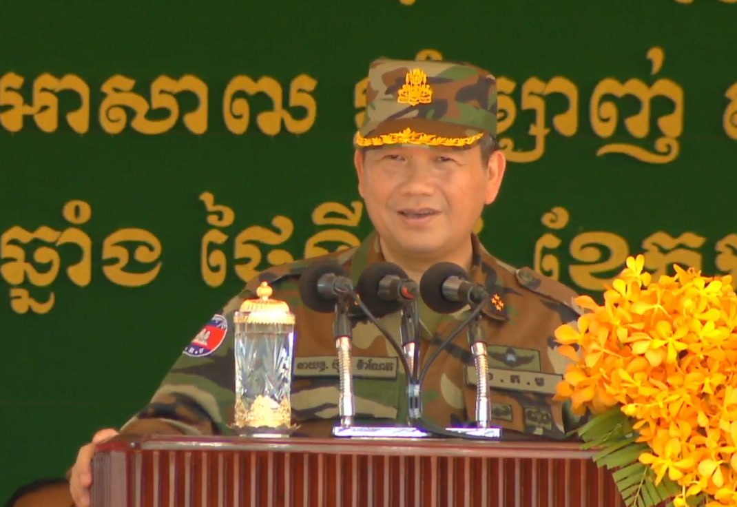 សម្តេចធិបតី ហ៊ុន ម៉ាណែត៖ ការធ្វើទំនើបកម្មវិស័យយោធារបស់កម្ពុជា គឺដើម្បីការពារបូរណភាពទឹកដីពីការឈ្លានពានរបស់បរទេសតែប៉ុណ្ណោះ
