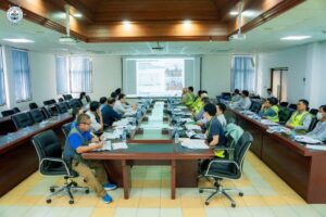 វឌ្ឍនភាពការងារសាងសង់កំពង់ផែទឹកជ្រៅ​ក្រុង​​ព្រះសីហនុ​សម្រេចបាន ជិត៥០​% នៃផែនការគ្រោងទុក